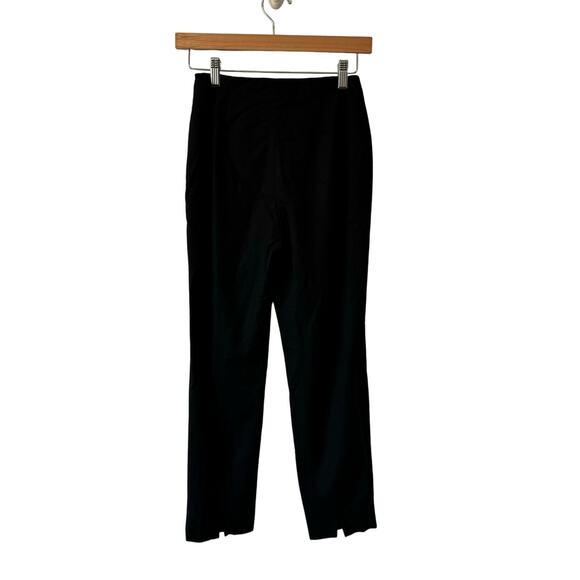 Piazza Sempione Quiet Luxury Monia Black Virgin Wool Pant IT 38 US 2 Preppy - Picture 4 of 11